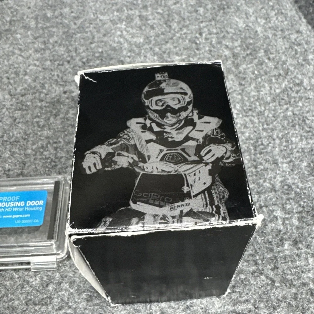 Go Pro LCD Screen‎ Waterproof Wrist Housing Doors Display Viewer BacPac Open Box